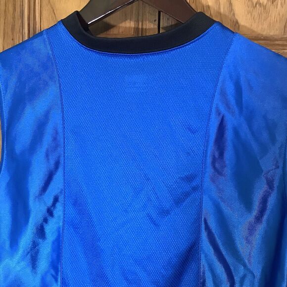 Nike Basketball Jersey Youth L (14-16) Blue & White Embroidered Logo Tank Top - Picture 5 of 9